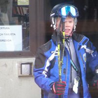 Miguel Urdangarín esquiando en Baqueira Beret en Semana Santa 2013