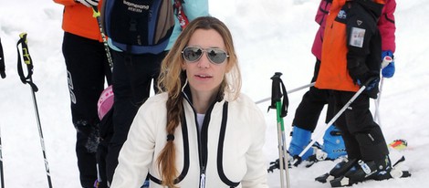 Blanca Cuesta disfruta de la Semana Santa 2013 esquiando