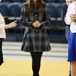 Kate Middleton durante su visita a Glasgow