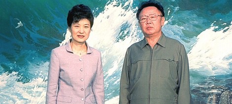 Park Geun-hye y Kim Jong-Il