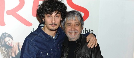 Antonio Pagudo y Ricardo Arroyo en el estreno de 'Tres'