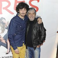 Antonio Pagudo y Ricardo Arroyo en el estreno de 'Tres'