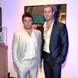 Los hermanos Luke y Chris Hemsworth en la gala Oceana Ball 2013