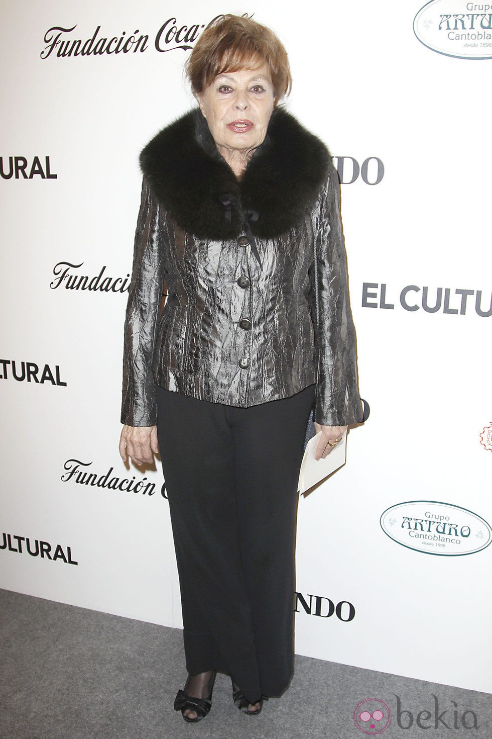 Gemma Cuervo en los Premios Valle-Inclán 2013