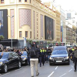Sara Montiel es despedida por el pueblo de Madrid
