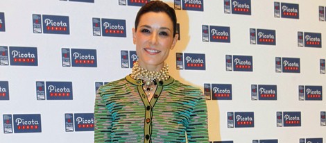 Raquel Sánchez Silva en la entrega del Premio Excelencia Picote Valle del Jerte