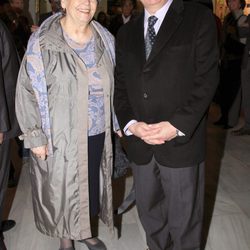 María Galiana y Juan Echanove en la presentación del libro de Espartaco