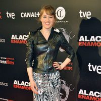 Marta Larraide en el estreno de 'Alacrán enamorado' en Madrid