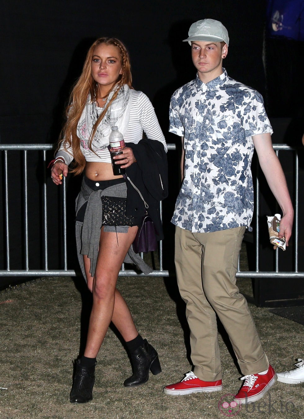 Lindsay Lohan en el Festival de Coachella 2013