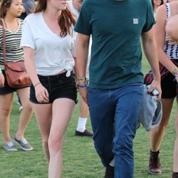 Kristen Stewart y Robert Pattinson en el Festival de Coachella 2013