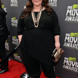 Melissa McCarthy en la alfombra roja de los MTV Movie Awards 2013