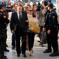 Isabel Pantoja llega a los Juzgados de Málaga para la lectura de la sentencia del 'caso Malaya'