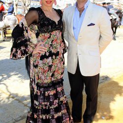 Raquel Revuelta y Raúl Gracia 'El Tato' en la Feria de Abril 2013