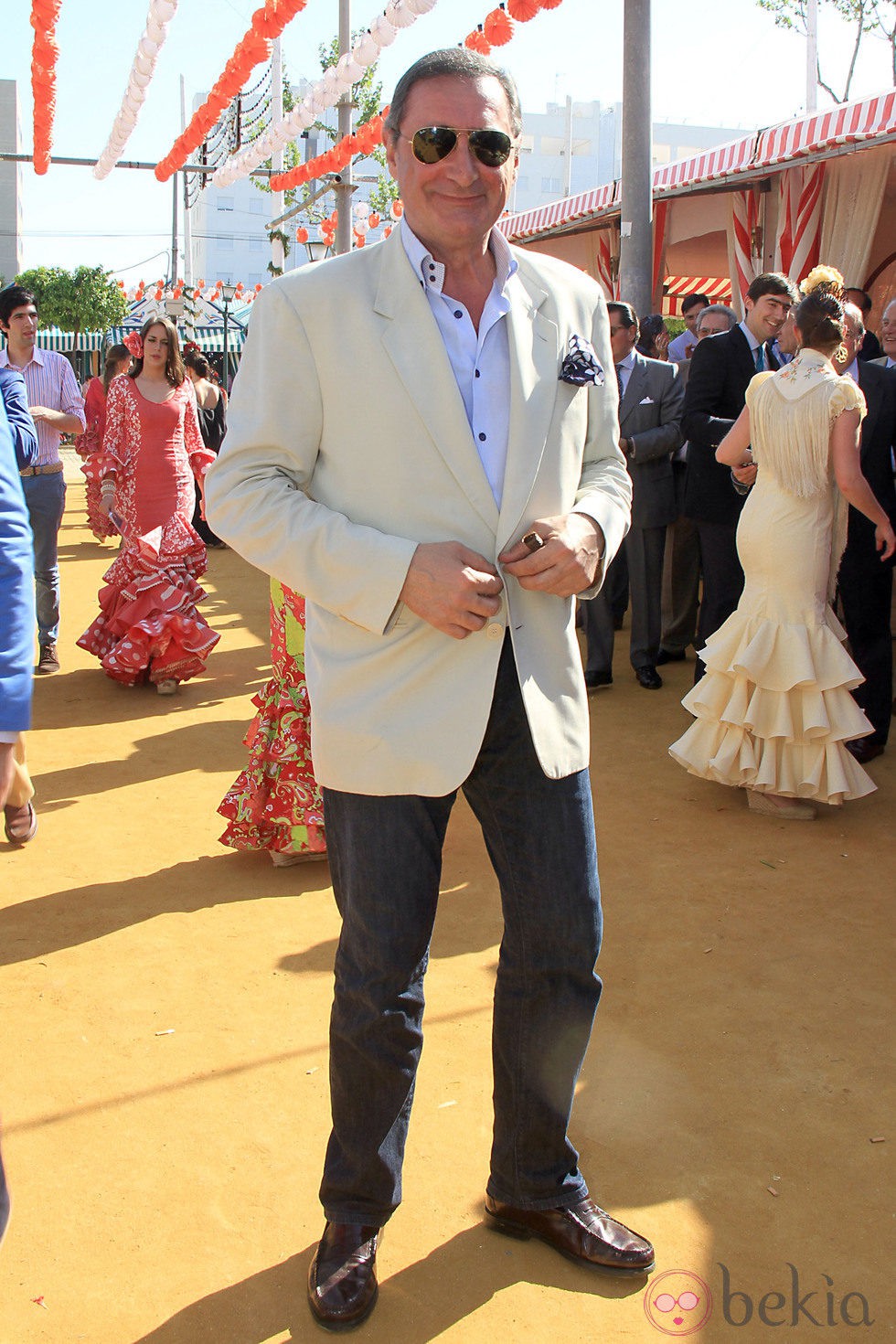 Carlos Herrera en la Feria de Abril 2013