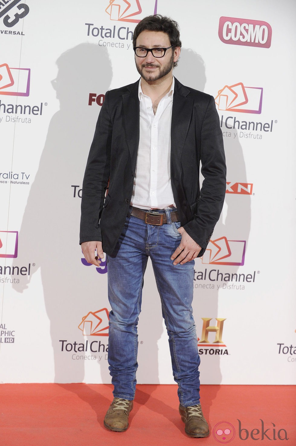 Carlos Santos en la presentación de Total Channel en Madrid