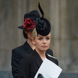 Katherine Jenkins en el funeral de Margaret Thatcher