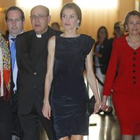 La Princesa Letizia en un concierto conmemorativo de la Fundación Luca de Tena