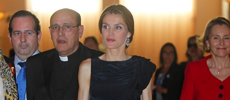 La Princesa Letizia en un concierto conmemorativo de la Fundación Luca de Tena