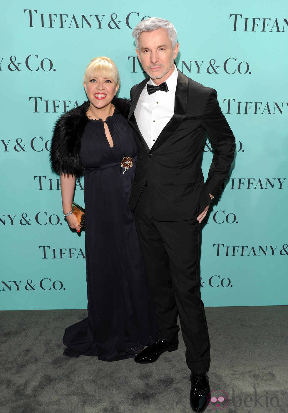 Baz Luhrmann y su mujer Catherine Martin en la fiesta de Tiffany & Co