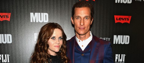 Reese Witherspoon y Matthew McConaughey en el estreno de 'Mud' en Nueva York