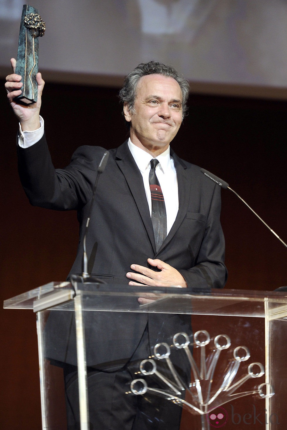 José Coronado con el Premio Málaga SUR 2013