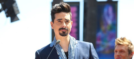 Kevin Richardson dedica unas palabras en el Paseo de la Fama de Hollywood