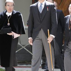 El Príncipe Felipe en la entrega del Premio Cervantes 2012