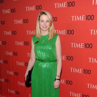 Marissa Mayer, presidenta de Yahoo, en la gala de la revista Time 2013