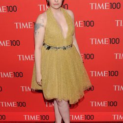 La actriz Lena Dunham en la gala de la revista Time 2013