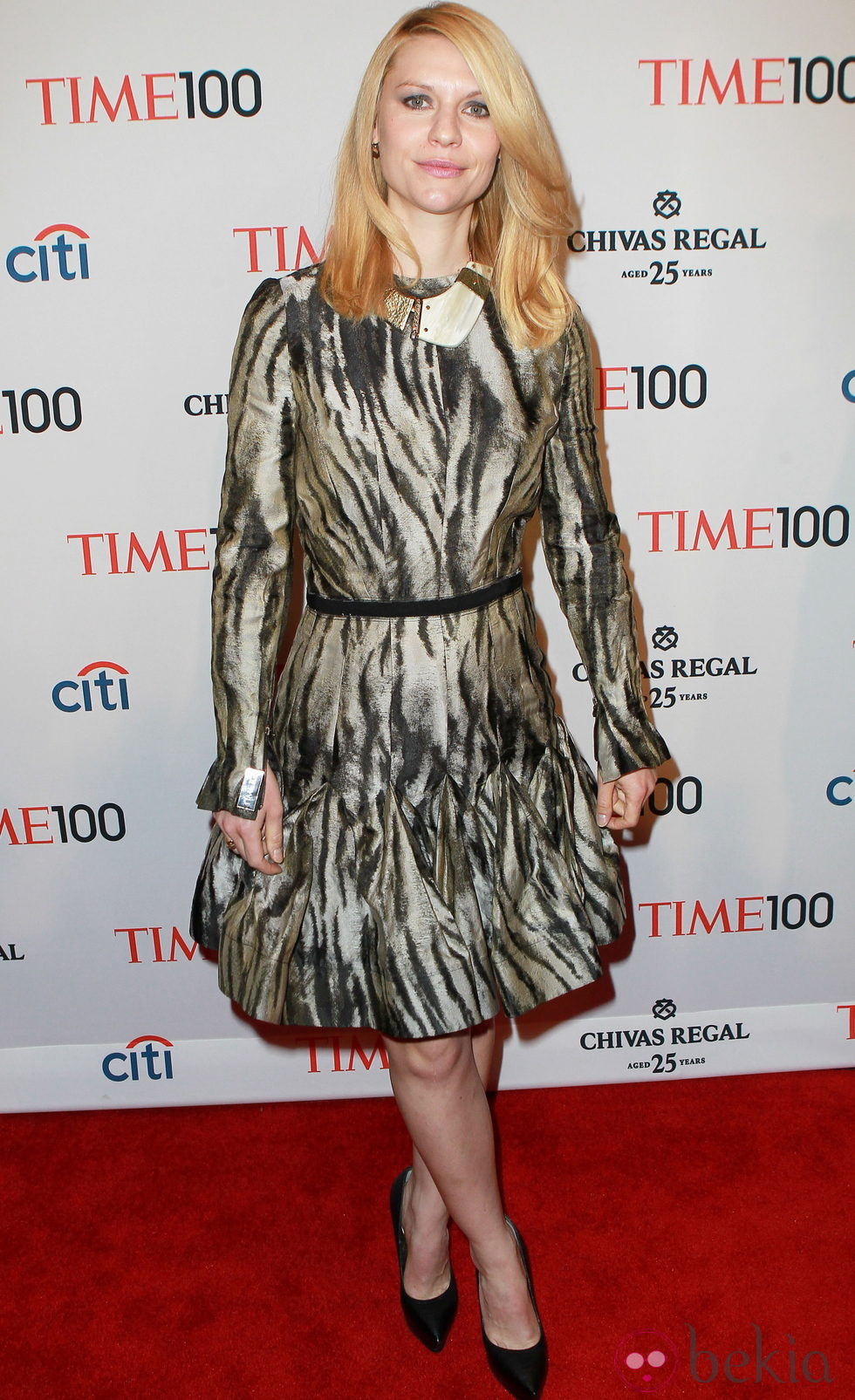 Claire Danes en la gala de la revista Time 2013
