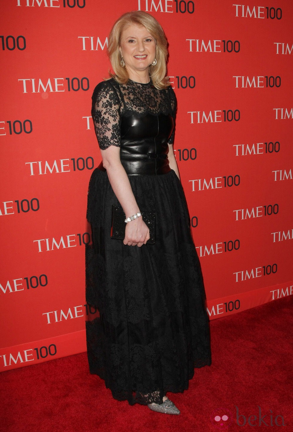Arianna Huffington acudió a la gala de la revista Time 2013
