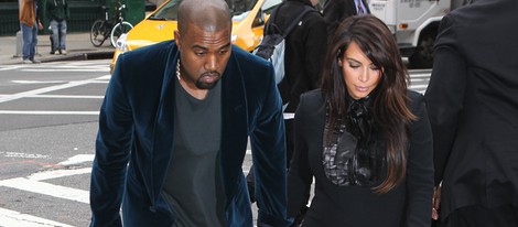 Kim Kardashian y Kanye West por Nueva York