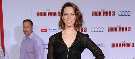 Rebecca Hall en el estreno de 'Iron Man 3' en Los Ángeles