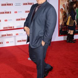 Jon Favreau en el estreno de 'Iron Man 3' en Los Ángeles