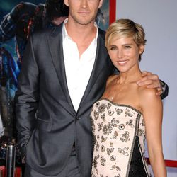 Elsa Pataky y Chris Hemsworth en el estreno de 'Iron Man 3' en Los Ángeles