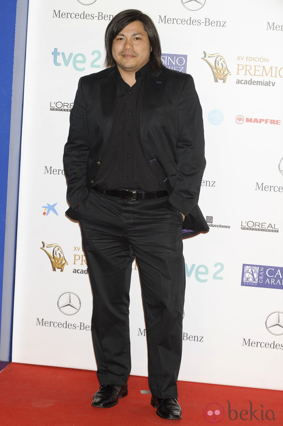 Óscar Reyes en los Premios Iris 2013