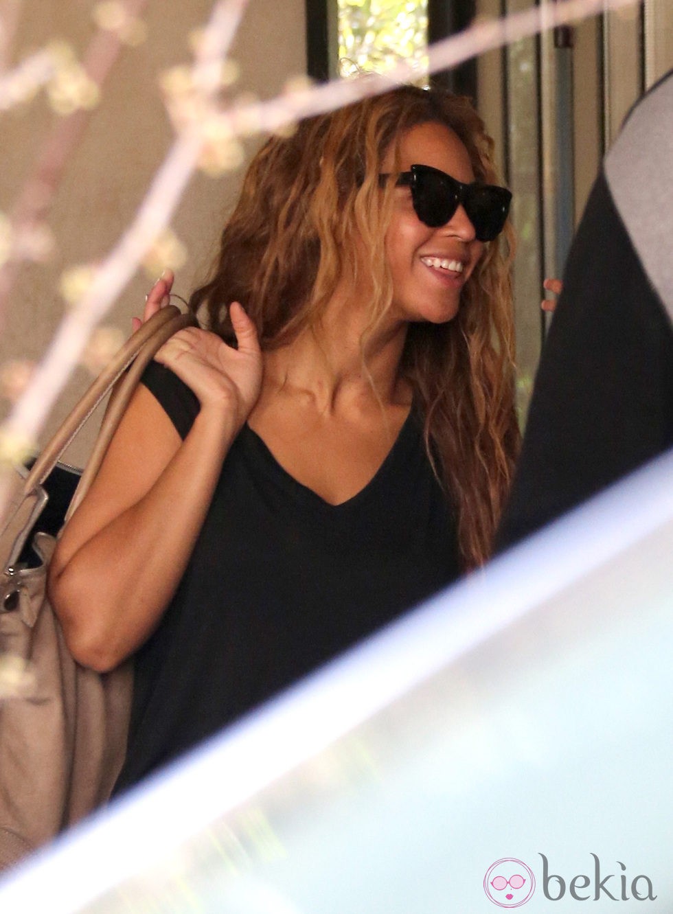 Beyoncé en París durante su gira mundial 'Mrs Carter'