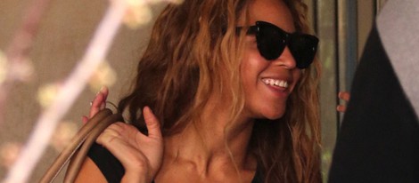 Beyoncé en París durante su gira mundial 'Mrs Carter'