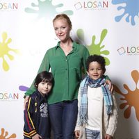 La actriz María Esteve en la inauguración de LOSAN KIDS en Madrid