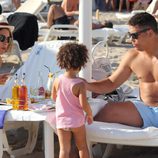 Ronaldo Nazario disfruta de su familia en Ibiza