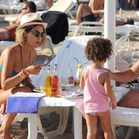 Ronaldo Nazario disfruta de su familia en Ibiza