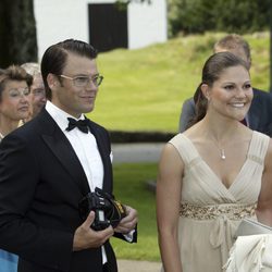 Victoria de Suecia y Daniel Westling en 2007