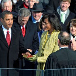 Barack Obama toma posesión como presidente de Estados Unidos en 2009
