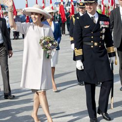 Federico y Mary de Dinamarca de crucero por Dinamarca