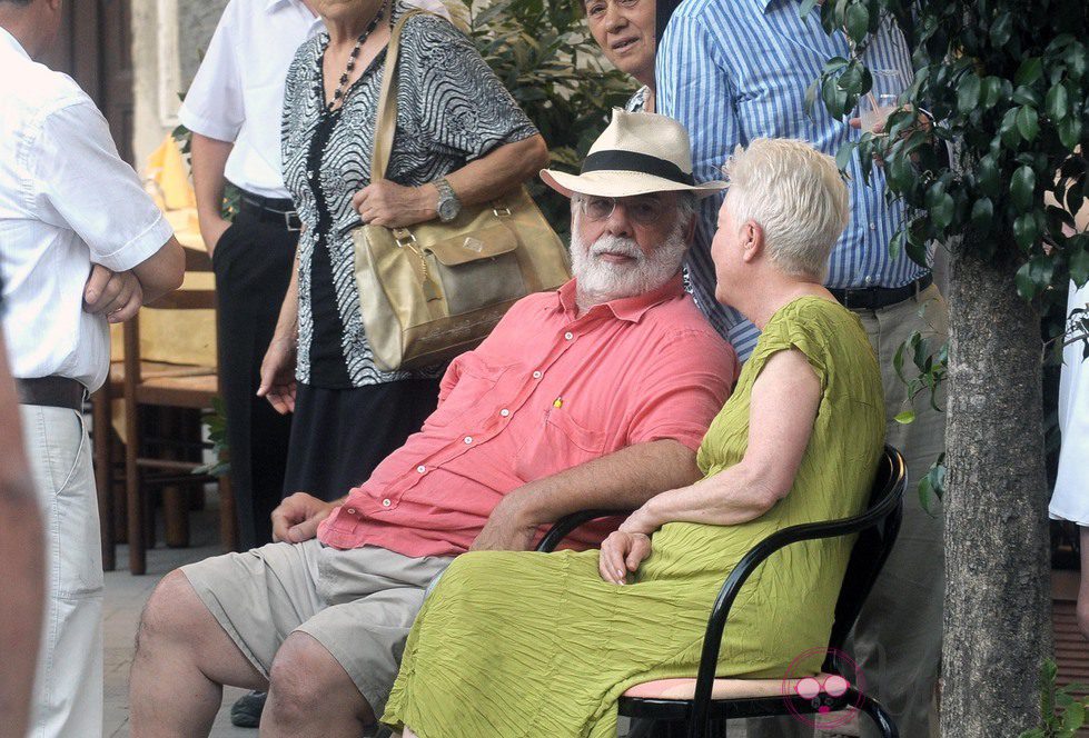 Francis Ford Coppola y Eleanor Neill de vacaciones en Bernalda