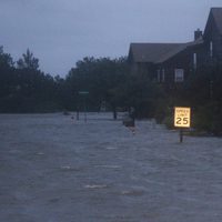 Inundaciones en Estados Unidos tras el paso del huracán Irene