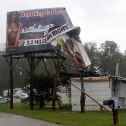 New Bern sufre las consecuencias del huracán Irene