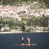 Cindy Crawford y Rande Gerber, dos turistas de lujo en el lago Como