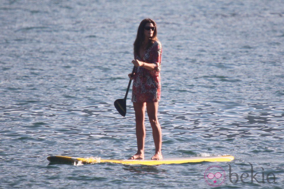 Cindy Crawford disfruta de unas vacaciones en el lago Como