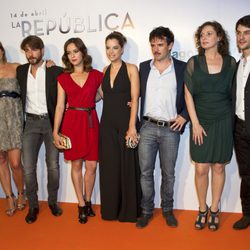 Los protagonistas de 'La República' en el estreno de la segunda temporada en el FesTVal